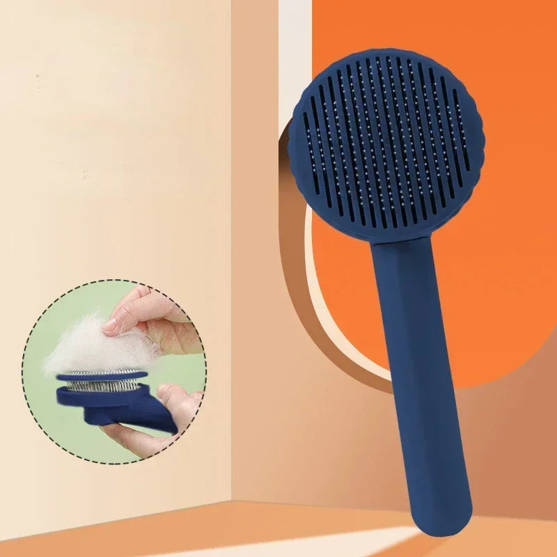 Pet Grooming Brush for Cats Hair Remover Comb