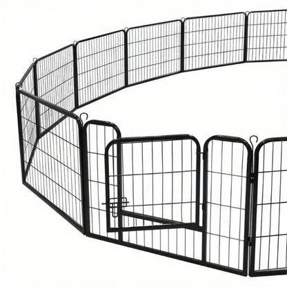 16 Panel Heavy Duty Metal Exercise Playpen
