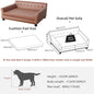 Heavy Duty Large Raised Sofa Dog Bed