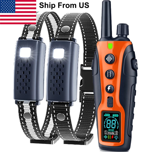 Dog Training Collar -3300ft Range, Rechargeable