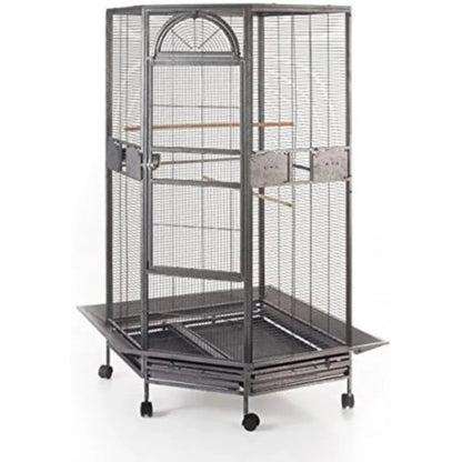 Parrot Escape Jumbo Corner Bird Cage