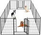 40" Height Portable Dog Fence 12 Panels