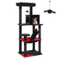 5-Level Cat Tower for Large Cats with Large Hammock