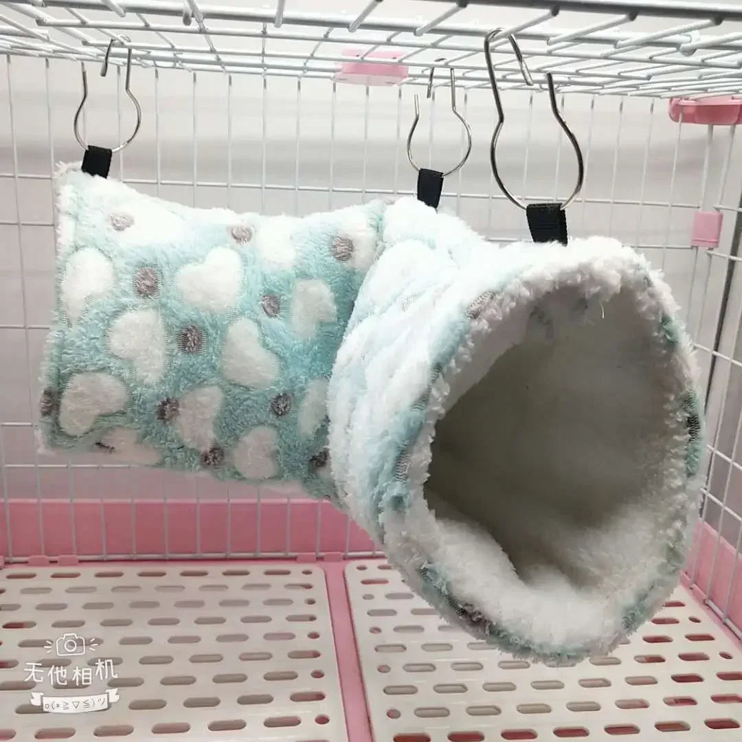 Pet channel Flower soft plush tunnel nest