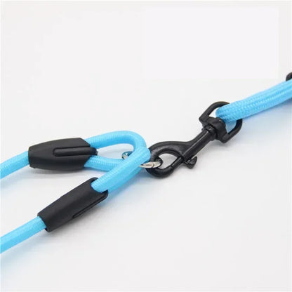 Small Nylon Double lead leash