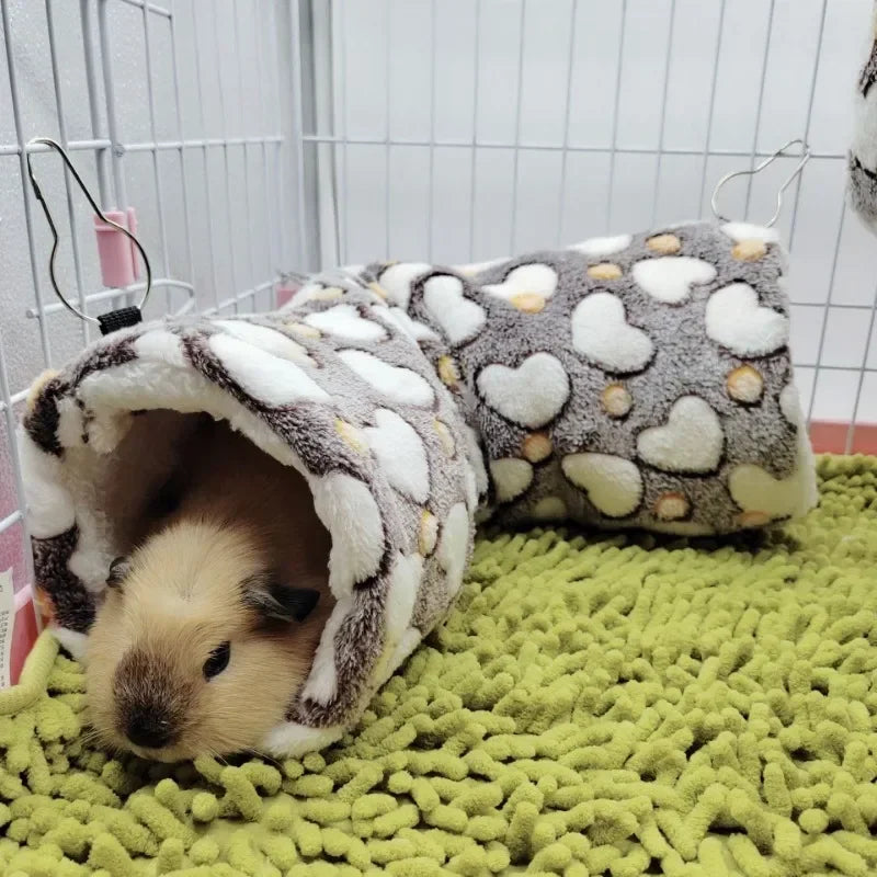Pet channel Flower soft plush tunnel nest