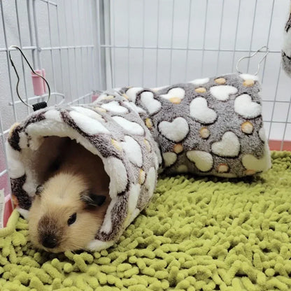 Pet channel Flower soft plush tunnel nest