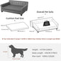 Heavy Duty Large Raised Sofa Dog Bed