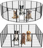 Dog Playpen, 40" Height 16 Panels Fence