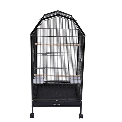 Large Play Bird Cage on 4 wheels