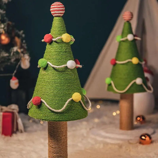 Christmas Tree Cat Scratcher