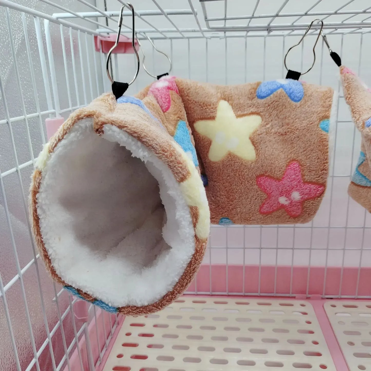 Pet channel Flower soft plush tunnel nest