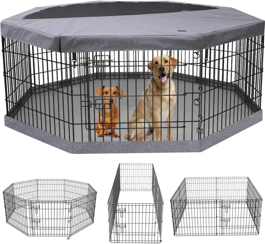 Metal Dog Exercise Pen/Pet Puppy Playpen
